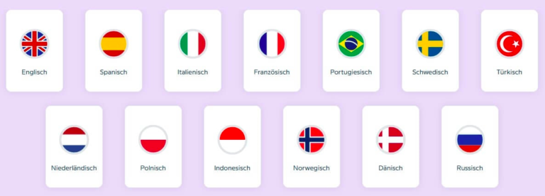 Babbel Erfahrungen, Auswahl der Sprachen, StudySmarter Magazine