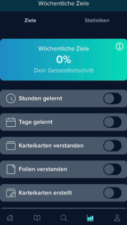 StudySmarter Lernplan, Pausieren deiner wöchentlichen Ziele in der StudySmarter App, StudySmarter Magazine