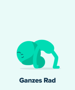 Yoga Übungen, Ganzes Rad, StudySmarter Magazine