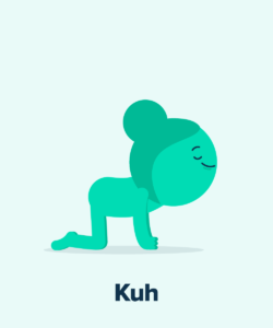 Yoga Übungen, Kuh, StudySmarter Magazine