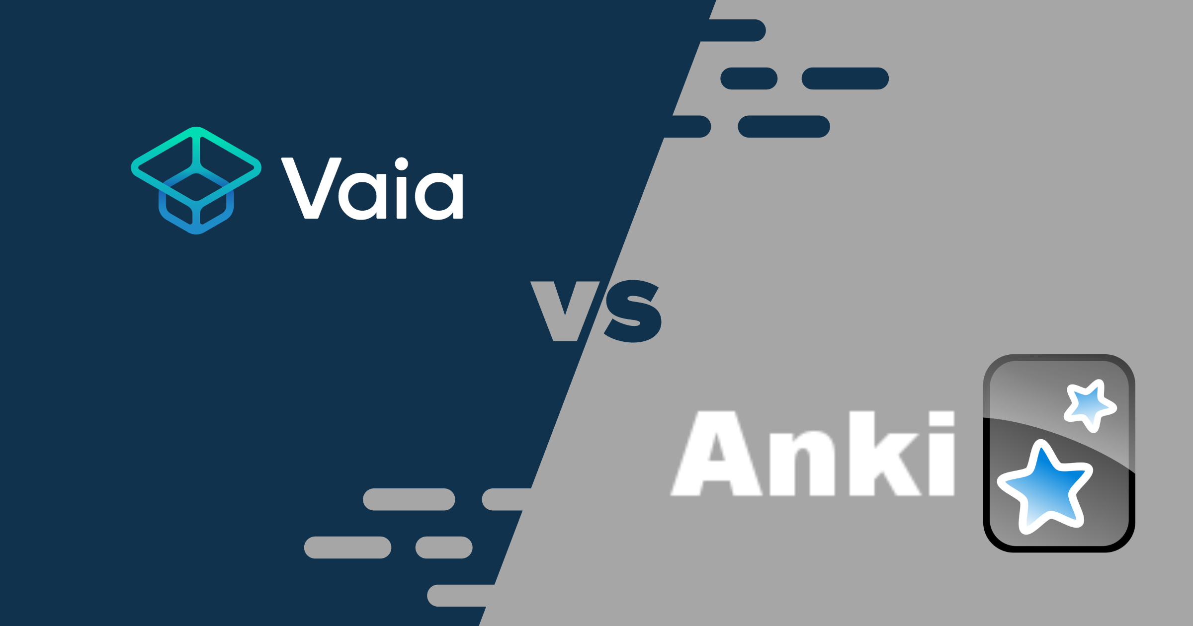 Compare the flashcard features of Vaia vs Anki App to see who comes out as the best free learning app, Vaia Magazine