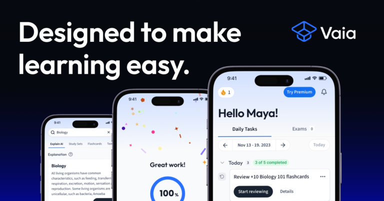 Vaia Redesign and Updated Feature Announcement, Vaia Magazine